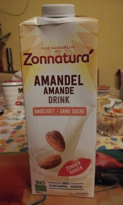 Amandeldrink ongezoet