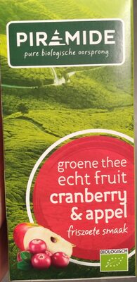 Cranberry appel front packaging