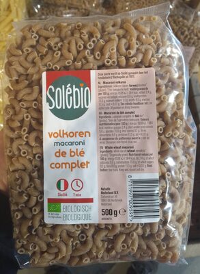 Volkoren macaroni