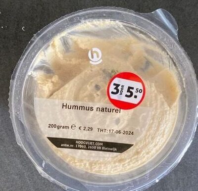 Hummus naturel