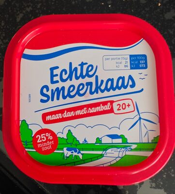 Echte Smeerkaas Sambal 20+