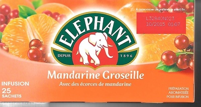 Infusion Mandarine Groseille