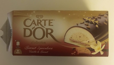 Carte D'or Buche Glacée Biscuit Speculoos 9 parts