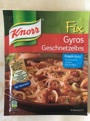 Gyros Geschnetzeltes