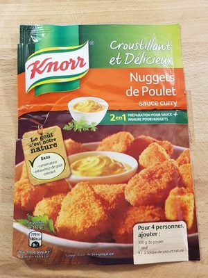 Nuggets de poulet - sauce curry