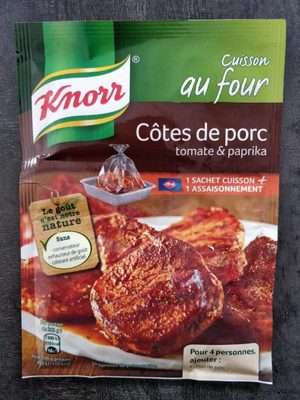 35G Kit Cuisson Cotes De Porc Knorr