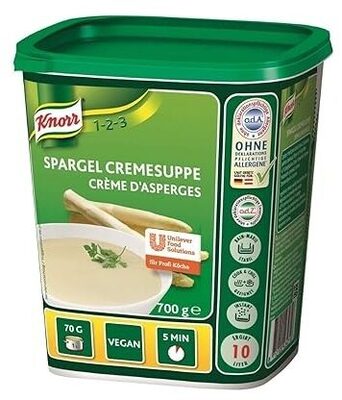 Spargelcremesuppe Trocken