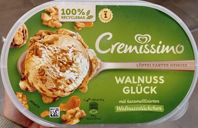 Eis Walnuss Glück
