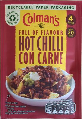 Colman's Hot chili con carne