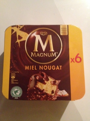 Magnum Glace Batonnet Miel Nougat 6x110ml