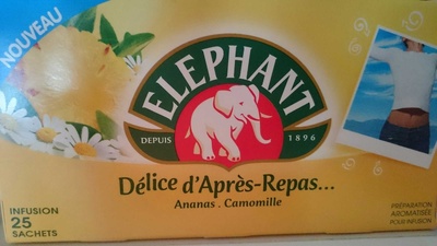Délice d'après-repas… Ananas - Camomille