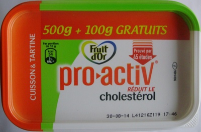 Fruit d'Or pro-activ (60 % MG) Cuisson & Tartine