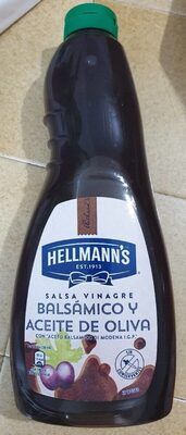 Salsa vinagre balsámico y aceite de oliva