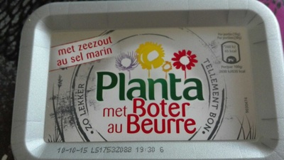 Planta au beurre au sel marin front packaging