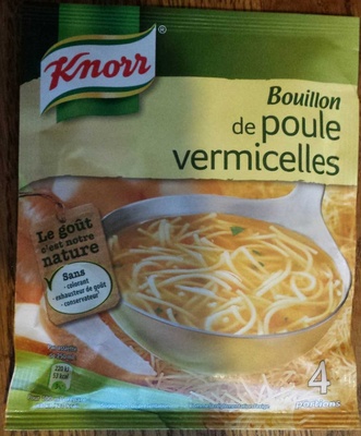 Bouillon de poule vermicelles