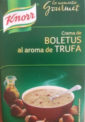 Los momentos gourmet crema de boletus al aroma de trufa