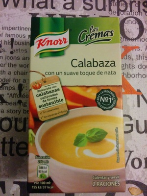 Crema de calabaza