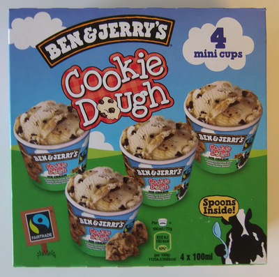 Cookie Dough 4 mini cups