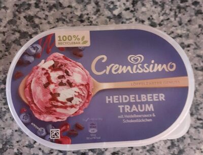 Eis Heidelbeer Traum