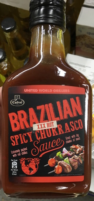Brazilian Spicy Churrasco Sauce front packaging
