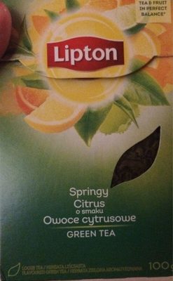 Thé vert Lipton citrus