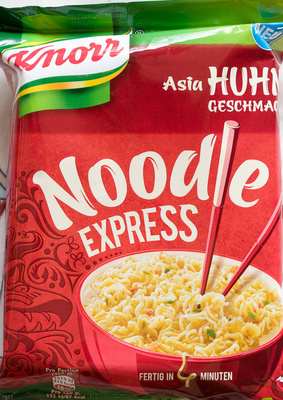 Noodle Express Asia Huhn Geschmack