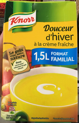 Douceur d'hiver à la crème fraîche (format familial)