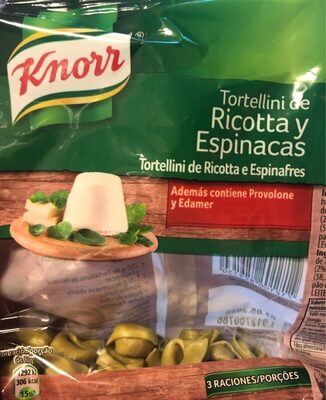 Tortellini de Ricotta y Espinacas