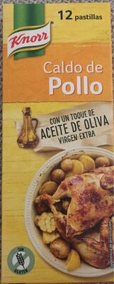 pastillas para caldo de pollo