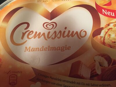 Eis Cremissimo Mandelmagie front packaging
