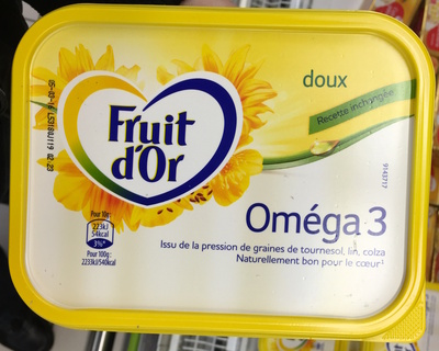 Oméga 3 Doux front packaging