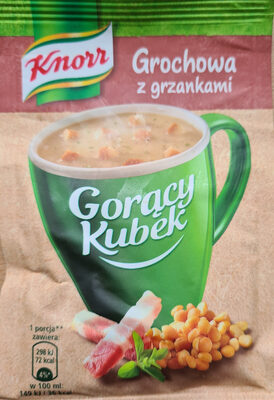 Grochowa z grzankami