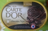 Carte D'or Glace Chocolat Noir au Cacao d'Equateur