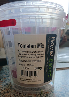 Tomaten Mix front packaging