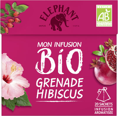 Elephant Bio Mon Infusion Grenade Hibiscus 20 Sachets
