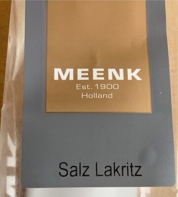 Salz Lakritz front packaging