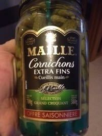 Maille Cornichons Extra-Fins Offre Saisonnière Bocal 380g