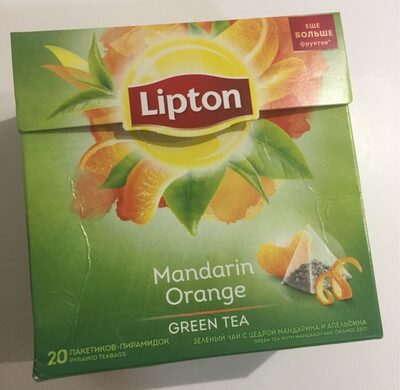 Mandarine Orange Green Tea front packaging