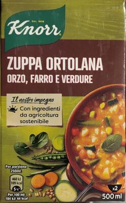 Zuppa ortolana gusto rustico