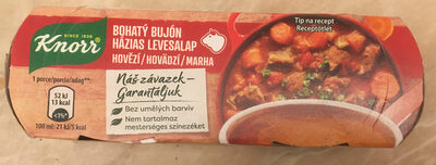 Bohatý bujón hovězí