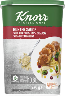 Knorr Sauce Chasseur 1.12Kg 6X front packaging