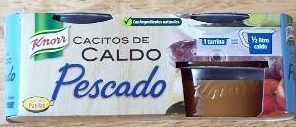 Caldo de pescado en cacitos pack 4 tarrinas 112 g