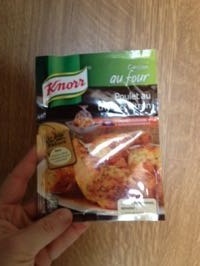 Papillote poulet thym citron