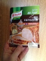 Papillote rôti a la moutarde