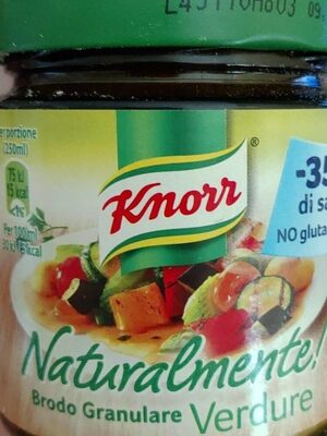 Brodo granulare verdure