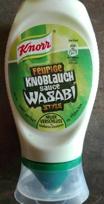 Grillsauce Knorr, Knoblauch Wasabi
