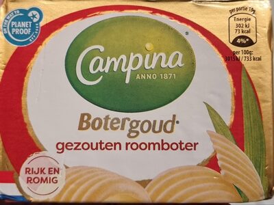 Botergoud gezouten roomboter