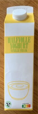 Halfvolle yoghurt vanille smaak