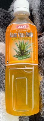Aloe vera drink Mango flavor front packaging