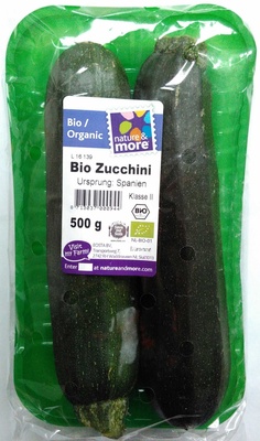 Bio Zucchini Klasse II front packaging